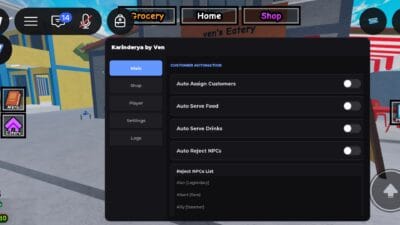 Karinderya Auto Farm Script | Auto Farm, Auto Serve Meals, Auto Cook