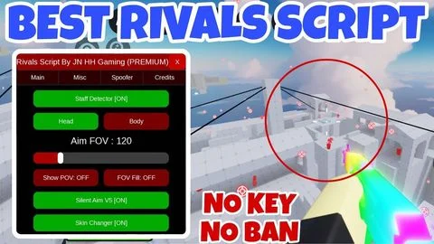 RIVALS Aimbot Camlock ESP Script | Aimbot, Camlock & ESP