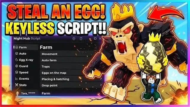 Best Steal an Egg Script – Auto Farm, Egg X Ray