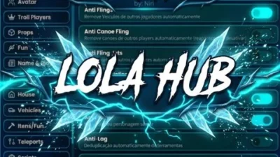 Lola Hub | Brookhaven Script | Custom Panel, Direct Execute