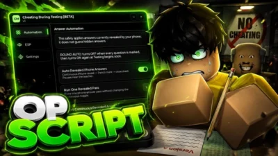 Cheating During Testing Script – Auto Reveal Phone 100% Win Streak