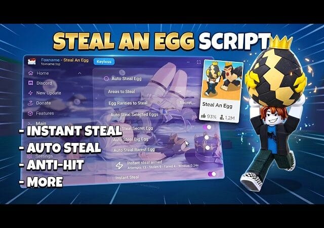 OP STEAL AN EGG SCRIPT!!!🔥🔥 Auto Steal, Full ESP