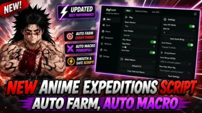 NEW Anime Expeditions Script – Auto Farm, Auto Next, Auto Macro