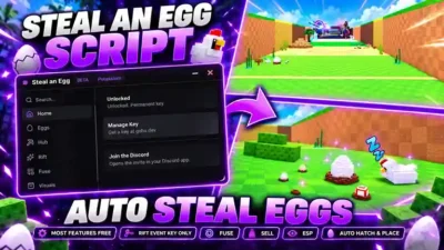 Steal an Egg Goha RIFT Script | Keyless, Auto Steal, Rift Boss