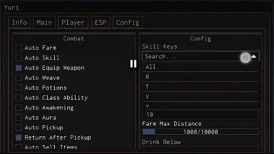 The Veil Script – Auto Farm, Auto Skill, Auto Equip Weapon, Auto Weave