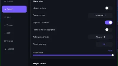Vibecode V2 Universal Script | Catalog Avatar Creator | Keyless, Silent Aim, Aimbot